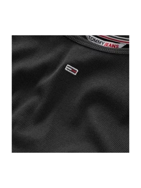 Majica dugih rukava Tommy Hilfiger crna