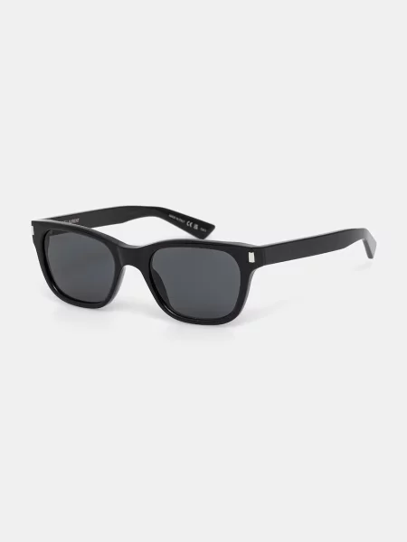 Saint Laurent Ochelari de soare pătrați negru