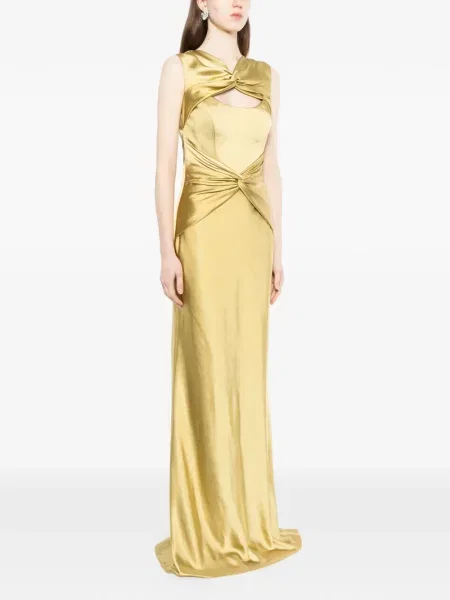 Rochie maxi Amsale galben