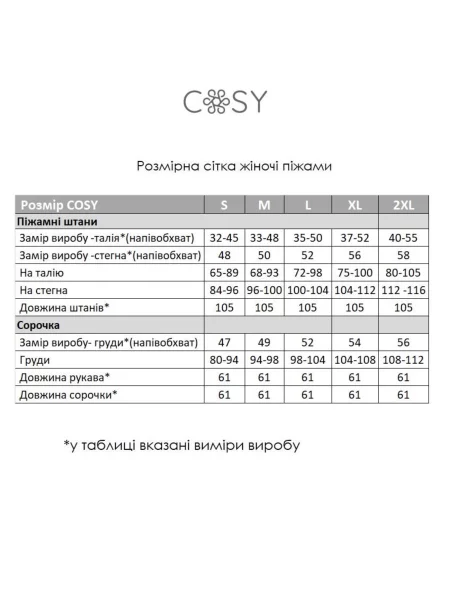 Пижама Cosy красная