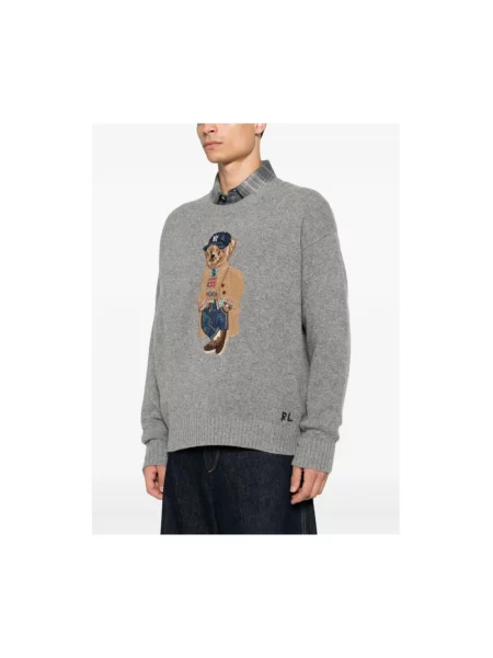 Sweter Ralph Lauren szary
