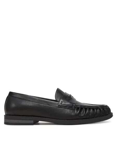 Μοκασίνια Guess μαύρο