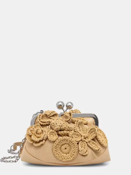 Weekend MaxMara Geantă pe umăr WKACOMUNE Pasticcino bej