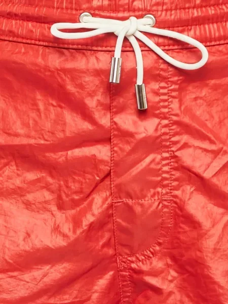 Pantaloni scurți D&g Preowned cu dungi cu cordon roșu