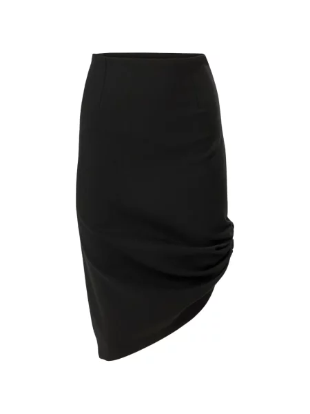 Scurt fustă Carolina Herrera asimetrică negru