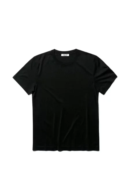 Tricou Cdlp cu decolteu rotund negru