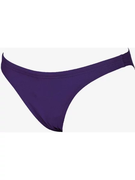 Dół od bikini Arena Solid Bottom ciemnoniebieskie logo 28 białe
