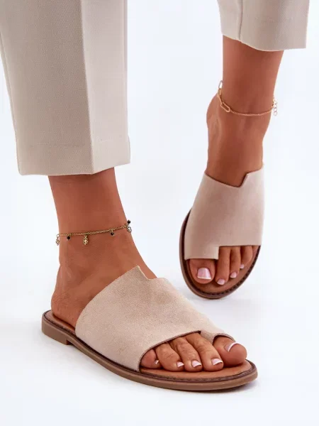 Šľapky Evento žltá