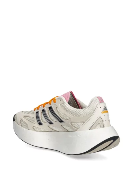 Маратонки Adidas Terrex с връзки на райета с дантела червено