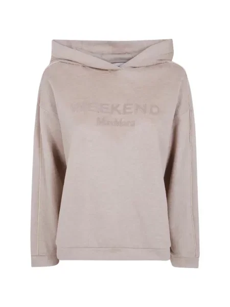 Hoodie Weekend Max Mara με κουκούλα από ζέρσεϋ