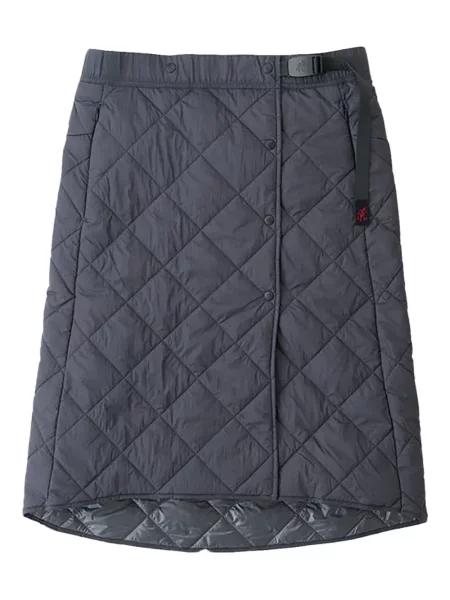 Pikowana spódnica midi Gramicci do kolan szara