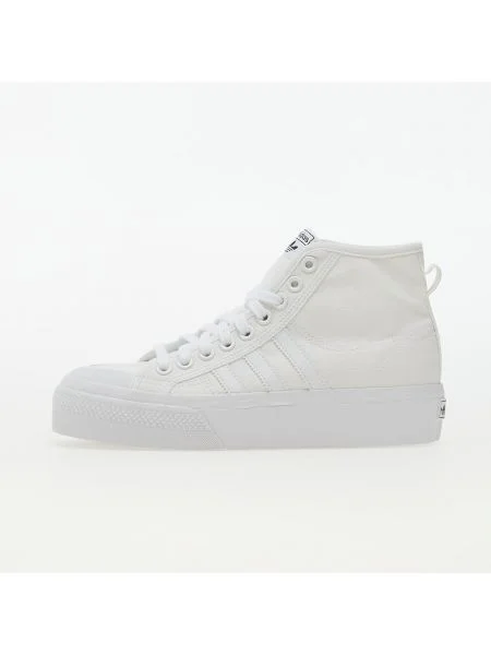 Adidas Sneakers Nizza Platform Mid W alb