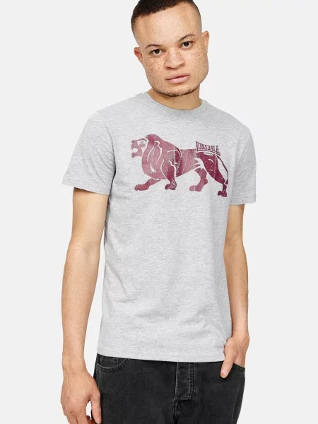 Tricou Lonsdale gri