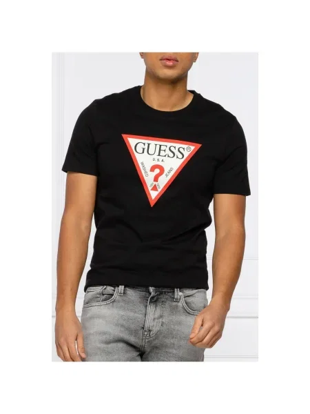 Tričko Guess čierna