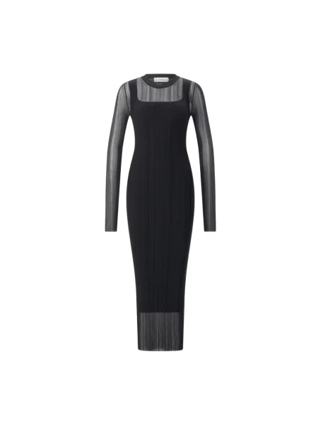 Sukienka maxi Sportmax czarna