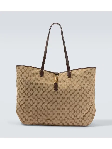 Platno velik torba Gucci bež