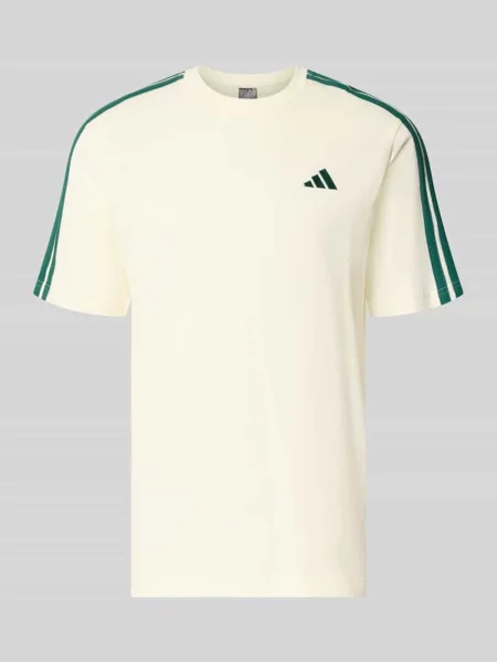 T-shirt o kroju regular fit z czystej bawełny model M 3S SJ LC T' Adidas Sportswear biała