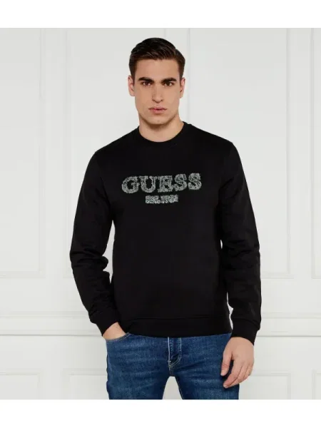 GUESS Pulóver fekete