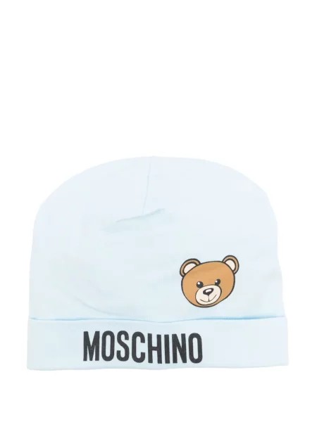 Dětské čepice Moschino modrý