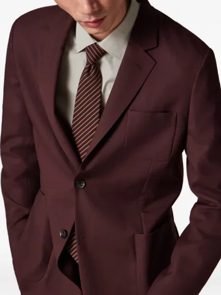 Cravată Paul Smith cu dungi maro
