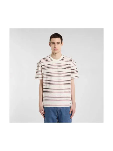 Pruhované pruhované tričko Dickies béžové