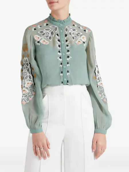 Cămașă Temperley London verde