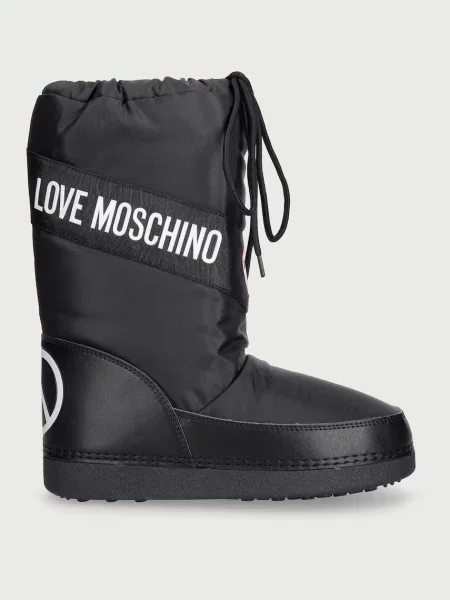 Love Moschino snehule dámske čierna