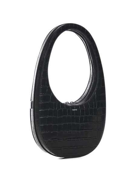 Geanta de piele Coperni din piele negru