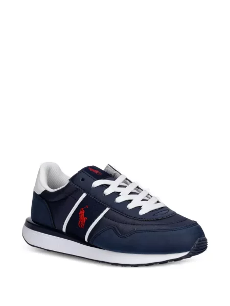 Sneakersy dziecięce Polo Ralph Lauren niebieskie