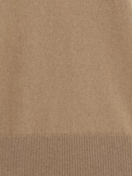 Scurt pulover Extreme Cashmere din cașmir maro