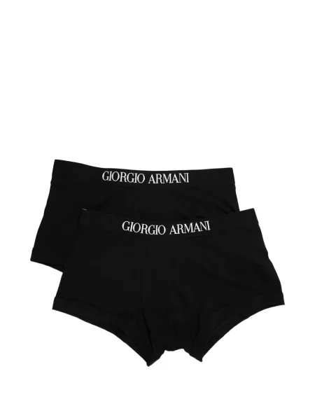 Boxeri Giorgio Armani cu autograf negru
