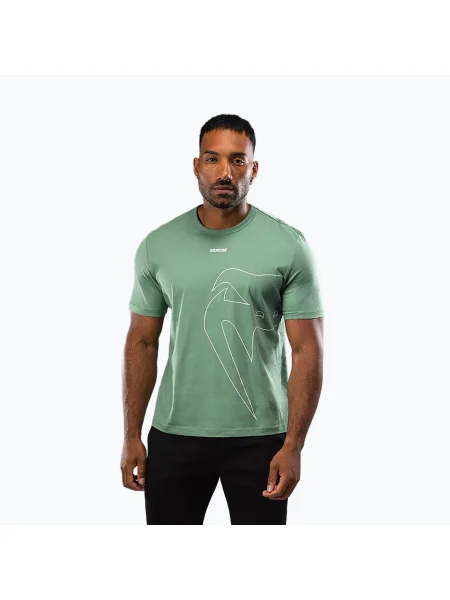 Мъжка тениска Venum Giant Connect lime green зелено