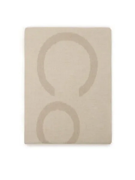 Sál Calvin Klein Bold Logo Wool Scarf White Universal bézs