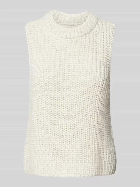 Dzianinowy sweter Mustang biały