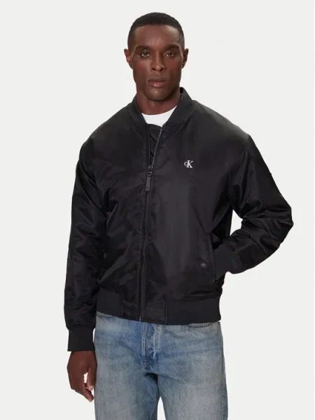 Calvin Klein Jeans Geacă bomber negru