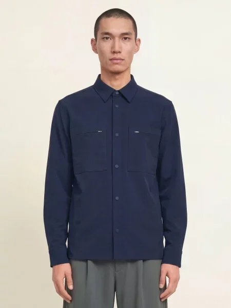 Calvin Klein Koszula Wierzchnia blau granatowa