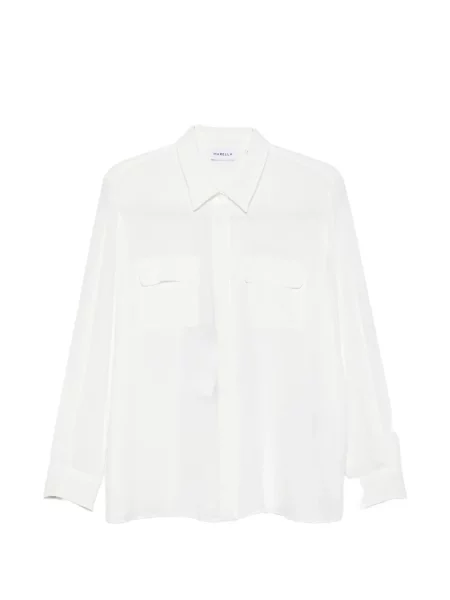 Gulerat cămașă Marella alb