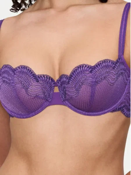 Triumph Balkonet nedrček Comfort Glam vijolična
