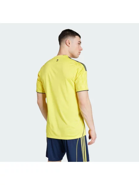 Koszulka Adidas z dżerseju żółta