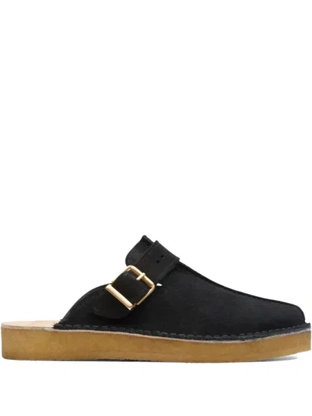 Papuci tip mules Clarks Originals negru