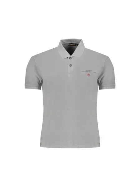 Koszulka polo Napapijri szara