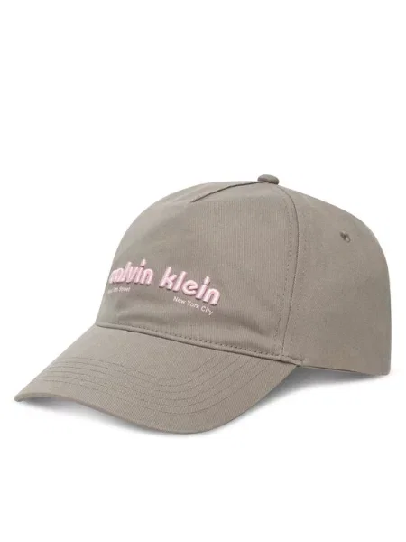 Kapa s šiltom Calvin Klein siva