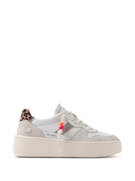 Sneakerși D.a.t.e. cu platformă alb