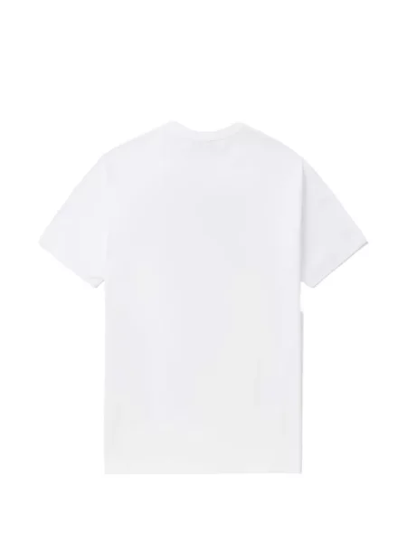Тениска Comme Des Garçons със сърца бяло