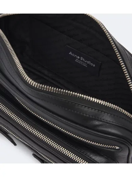 Geantă Acne Studios din piele negru
