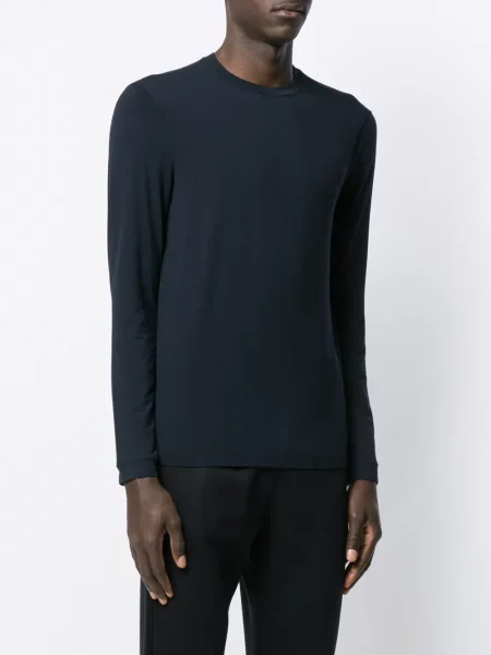 Mikina Giorgio Armani jersey modrá