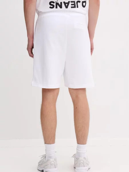 Karl Lagerfeld Jeans teplákové šortky bílé