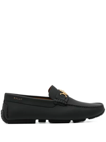 Pantofi loafer Bally din piele negru