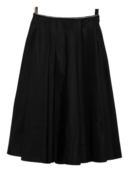 Spódnica plisowana Juun.j do kolan czarna