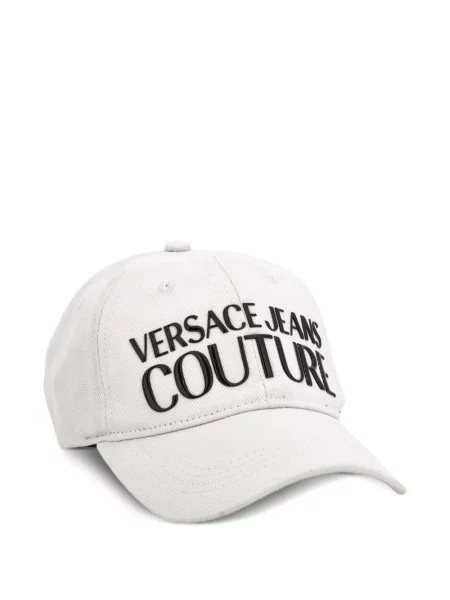 Șapcă Versace Jeans Couture cu autograf alb